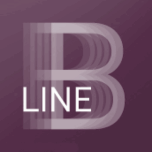 bline logo paint